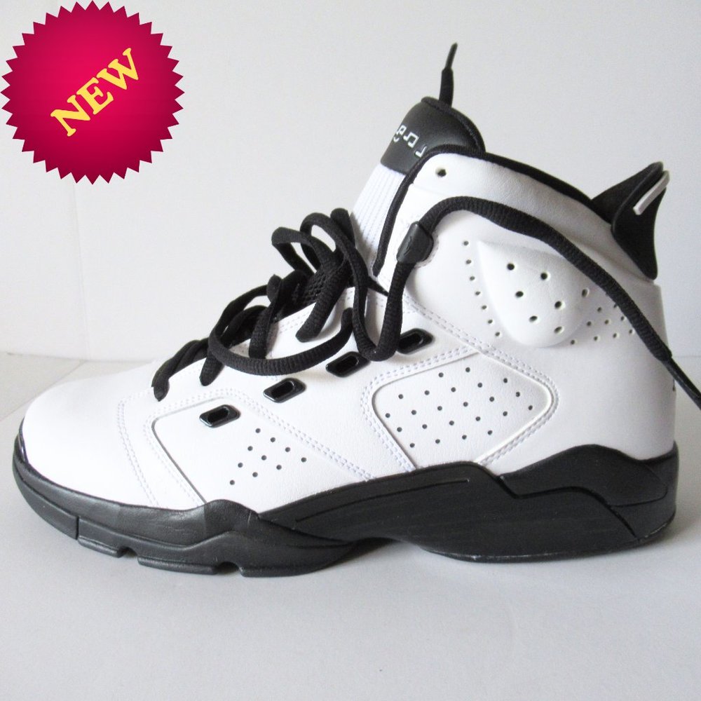 Air Jordan 6-17-23, Men's Size 10.5, White/Black, NEW